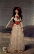 Francisco de Goya Duchess of Alba - The White Duchess oil painting artist